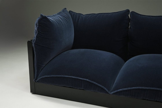 Image 1 of “Down” three-seat sofa by Carlo Bartoli for Rossi di Albizzate, 1970s Italy.