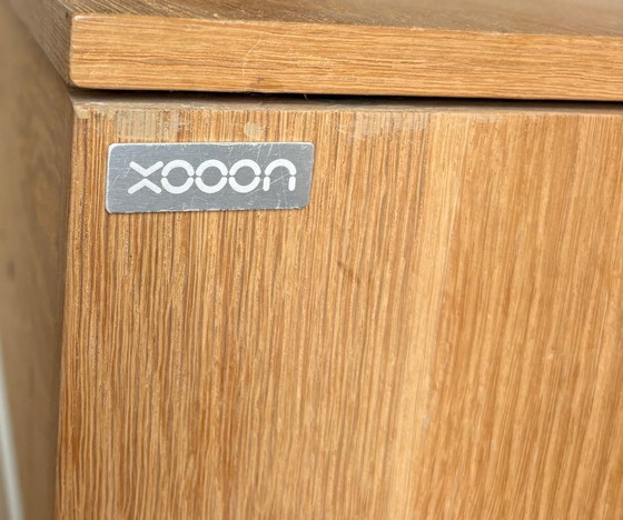 Image 1 of Set composto da: credenza Xooon e mobile alto con illuminazione.