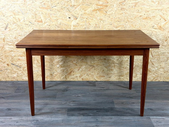 Image 1 of 1960s/70s Teak Dining Table, Danish Modern Design, Denmark