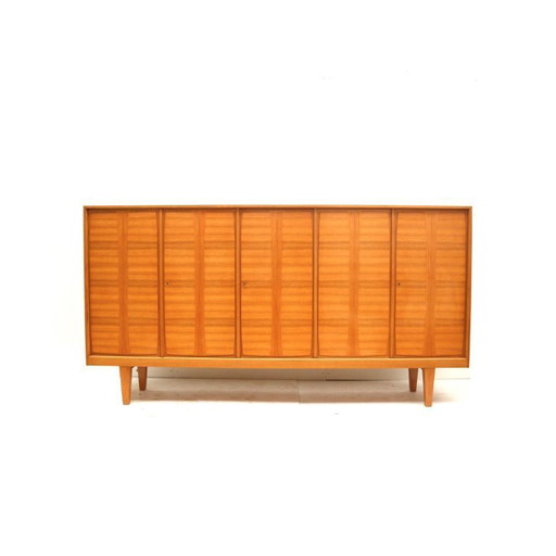 Grande credenza/madia alta vintage realizzata negli anni '70
