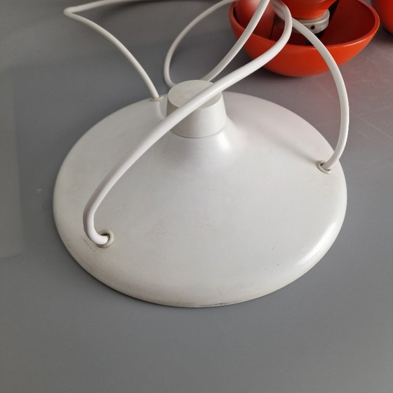 Image 1 of Vintage Kaiser Leuchten cascade hanglamp – ontwerp Klaus Hempel – Space Age (1970s, Duitsland)