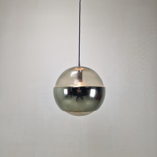 Elegante Mid-Century Modern Pendelleuchte von Peill & Putzler, Deutschland 1970er Jahre