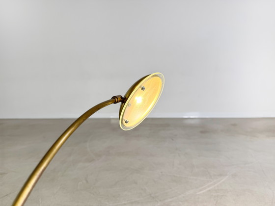 Image 1 of Lampada da tavolo del Midcentury lampada da scrivania in ottone vintage 1960