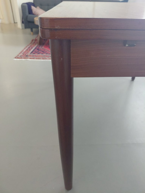 Image 1 of Vintage wooden extendable table