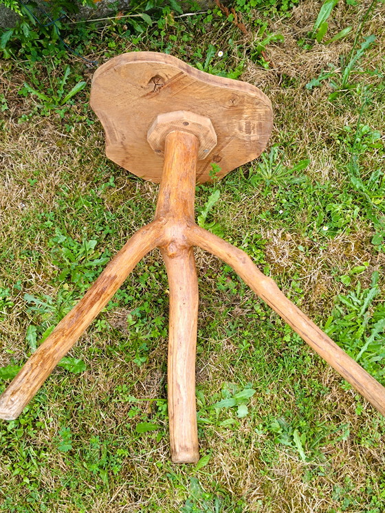 Image 1 of Sella a treppiede brutalista