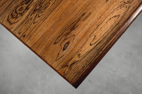 Image 1 of Midden-eeuwse Deense moderne palissander salontafel Capella van Illum Wikkelsø voor Niels Eilersen, jaren 60
