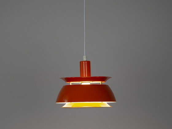 Image 1 of Set van 2 vintage Deense hanglampen Nevada van Vitrika, jaren 80.