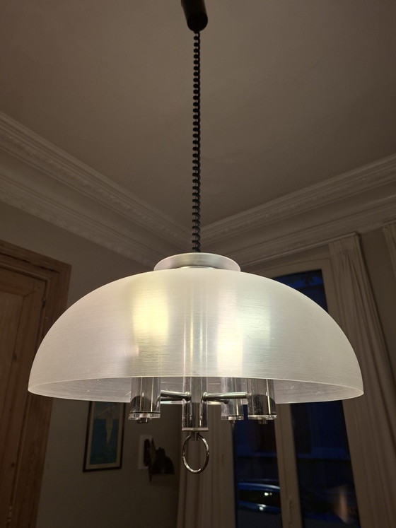 Guzzini ceiling lamp – Ceiling lights, Chrome, Plexiglass (photo 11 of 13)