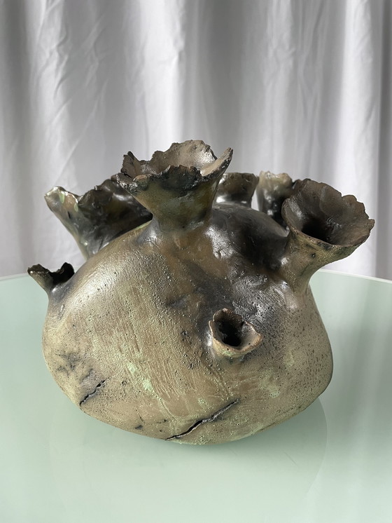Image 1 of Raku vase studio