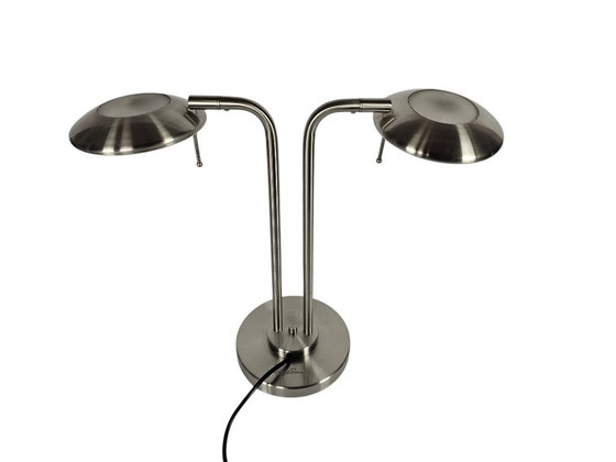 Image 1 of Boxford Holland - Jan des Bouvrie - lampe de table - laiton - métal - signée - années 1980