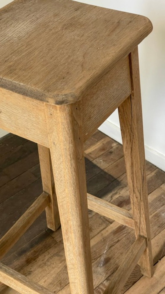 Vintage Oak Craftsman's Stand – Nightstands, Wood (photo 25 of 29)