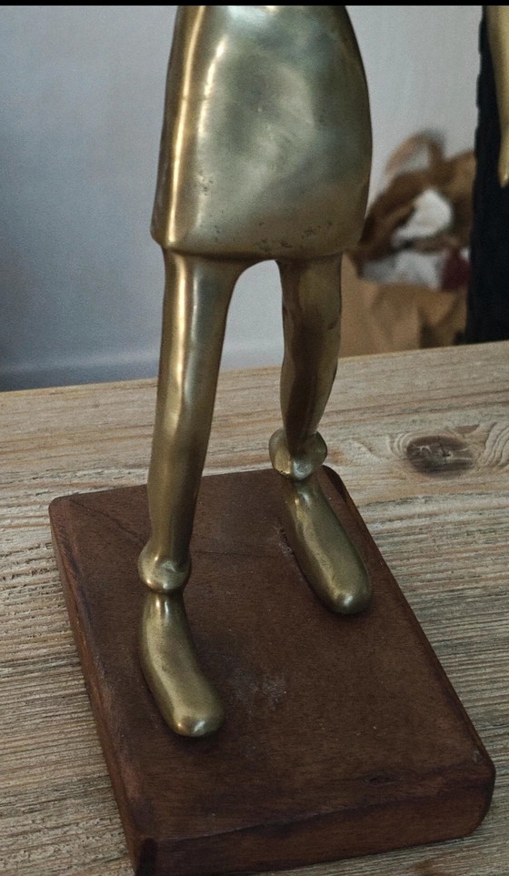 Image 1 of Messing beeldje