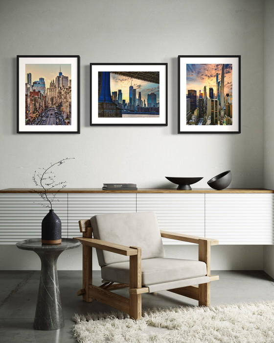 Image 1 of Soirées dans la ville I, New York - série de 3