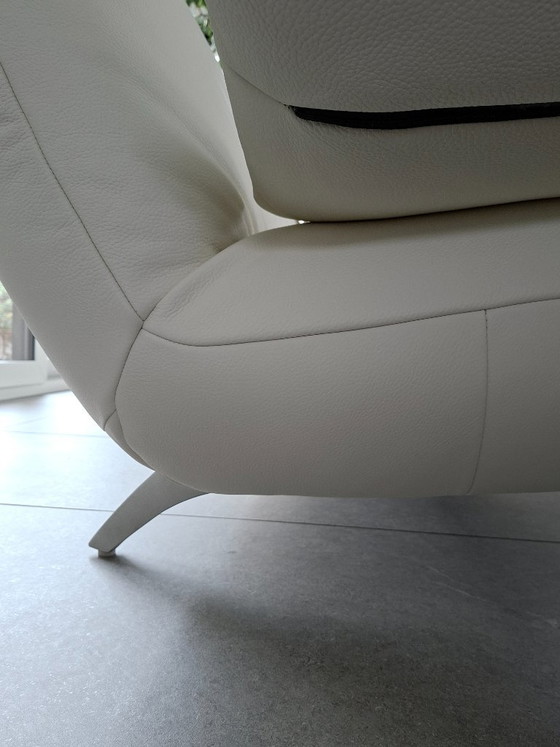Image 1 of Rolf Benz 2-Sitzer + 3-Sitzer Lederausstattung, aufgearbeitet