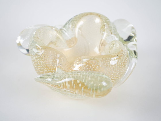 Image 1 of Cenicero de cristal de Murano, años 60, fabricado en Italia.