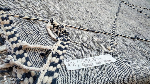 Handgeknoopt Berber kleed wol 279x186cm