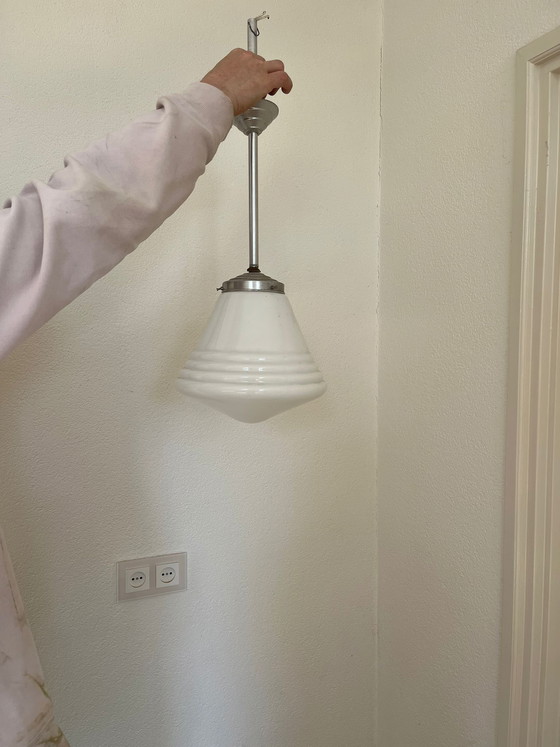 Image 1 of Suspension Giso – réédition d'un modèle Art Déco de Philips (années 1930)