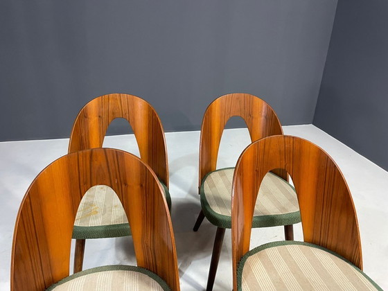 Image 1 of Ensemble de 4 chaises de salle à manger d'Antonín Šuman, Tchécoslovaquie, années 1960