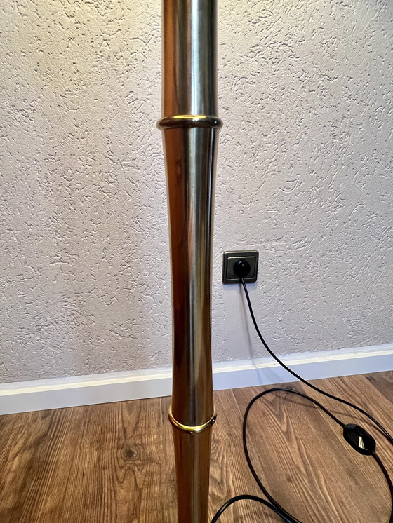 Image 1 of Ingo Maurer Vintage 1960s/70s Designer Floor Lamp for M Design - Model Bamboo