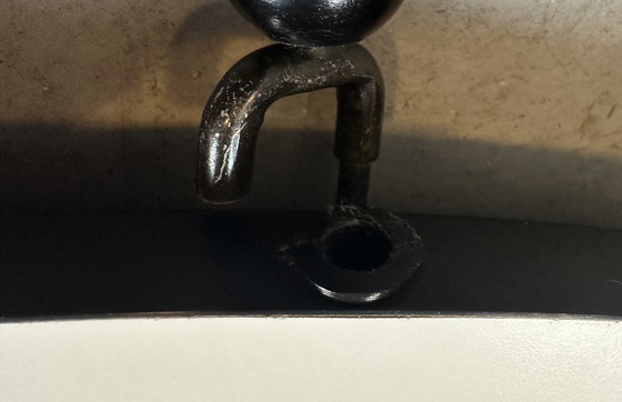 Image 1 of Vintage design ‘Rudy’ folding table - Giorgio Manzali for Bobaldo