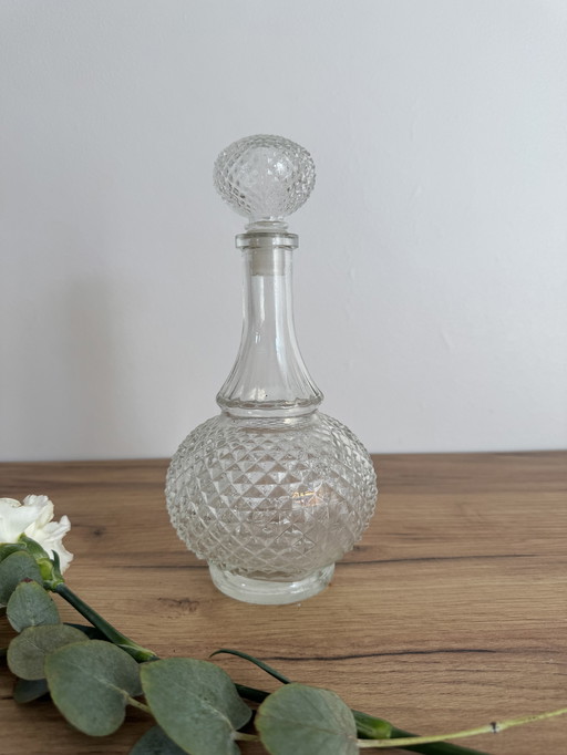 Vintage balloon whisky decanter