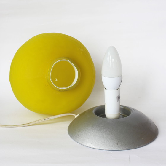Image 1 of Vintage IKEA Orange & Lemon Fruit Table Lamp Set
