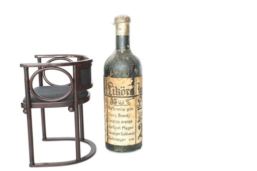 Vintage paper Deco | very old 1940 Bottle cardboard | 102cm high | Pub | Germany Korn Alcohol Rum Liqueur German Schnapps