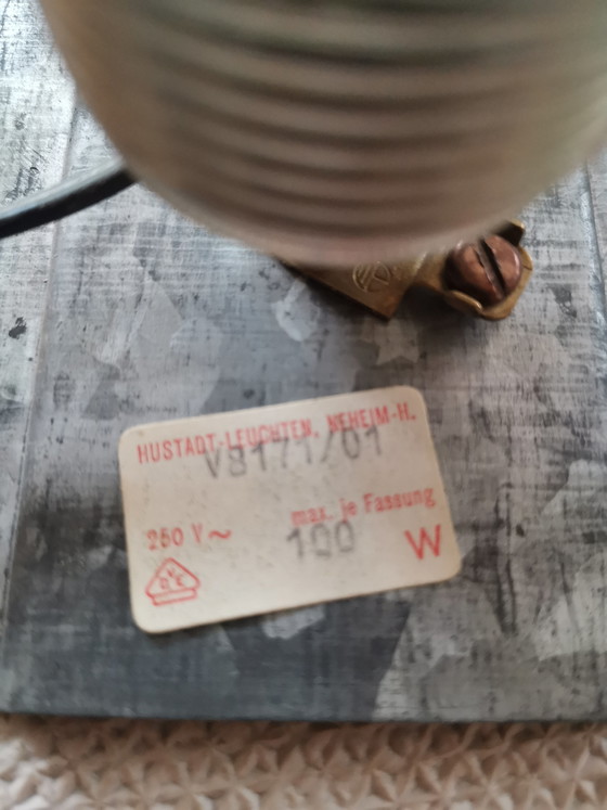 Image 1 of 1 de 3 lámparas de pared de cerámica originales de la era espacial de los años 70 de Hustadt Leuchten