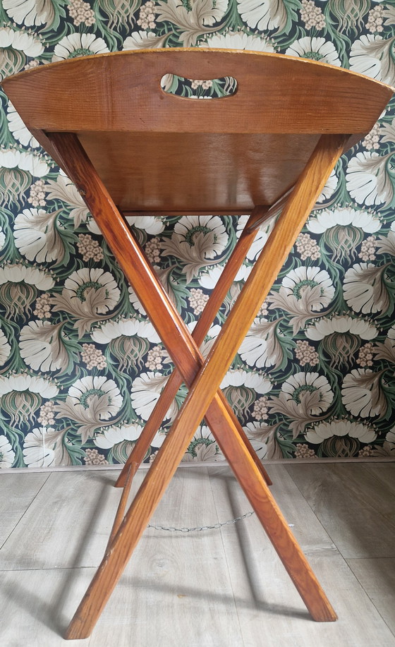 Image 1 of Table à plateau vintage