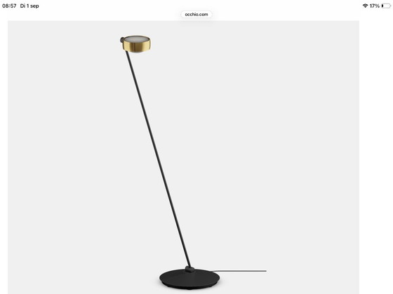 Occhio Sento Lettura – Floor lights, Metal (photo 4 of 6)