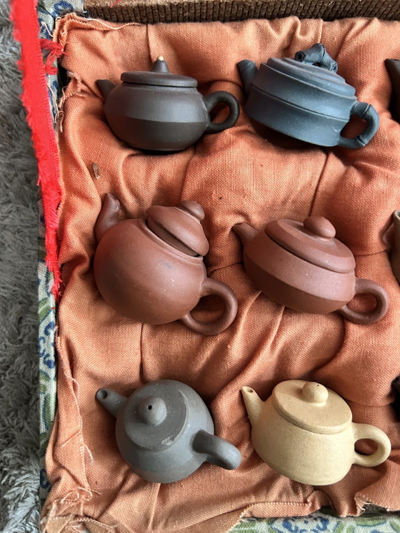 Set Teiere Miniatura Vintage – Oggetti decorativi, Ceramic, Textile (photo 3 of 11)
