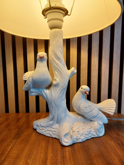 Vintage Italian ceramic table lamp