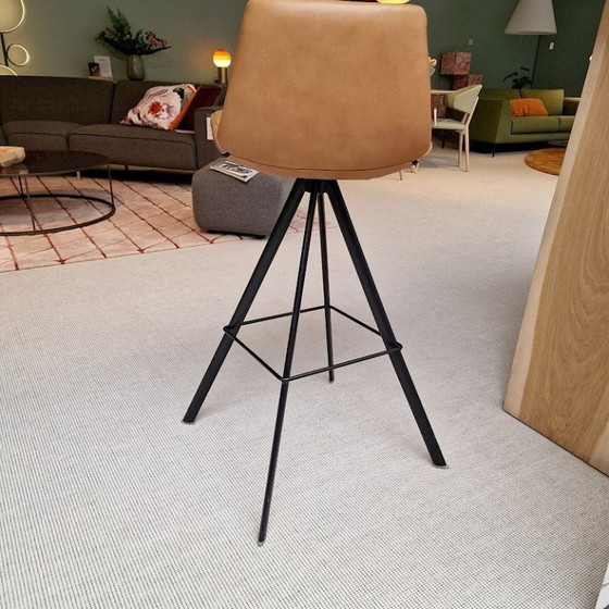 Image 1 of EHI. Sgabello da bar Design Sheriff in pelle