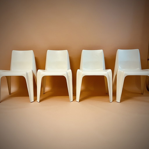 4 X Helmut Batzner The Bofinger Chair