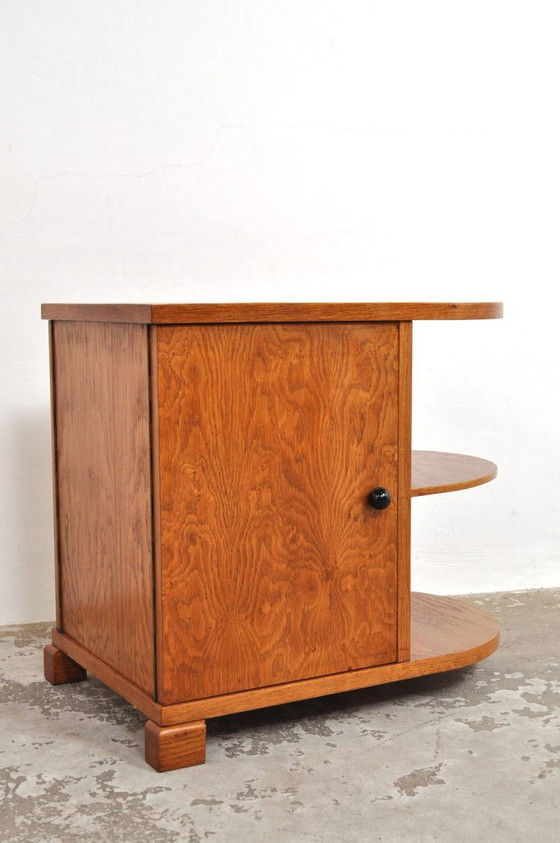 Art Deco Divider In Oak, 1930s – Sideboard, Wood (photo 4 of 13)