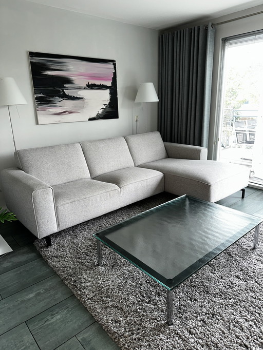 Cassina, salontafel, le Corbusier, LC10-P , getextueerd glas