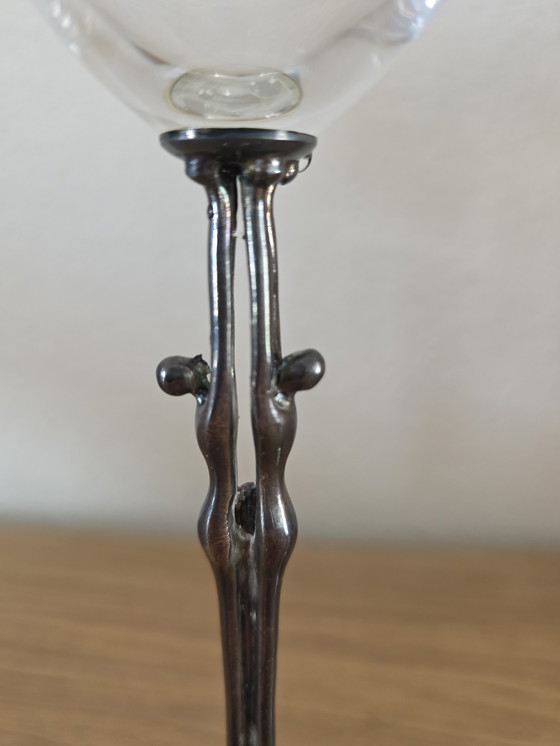 Image 1 of Corrie van Ammerlaan decanter + 4 glasses