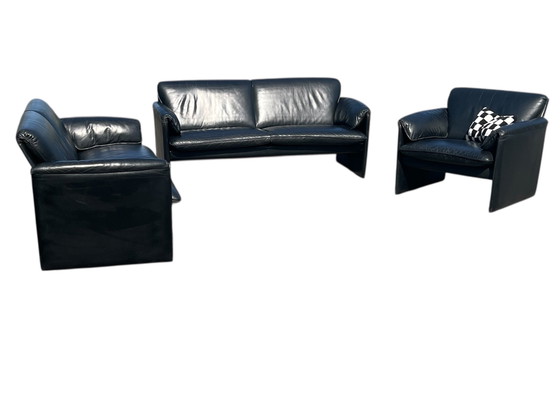 Image 1 of Leolux Bora Bora sofa set and armchair