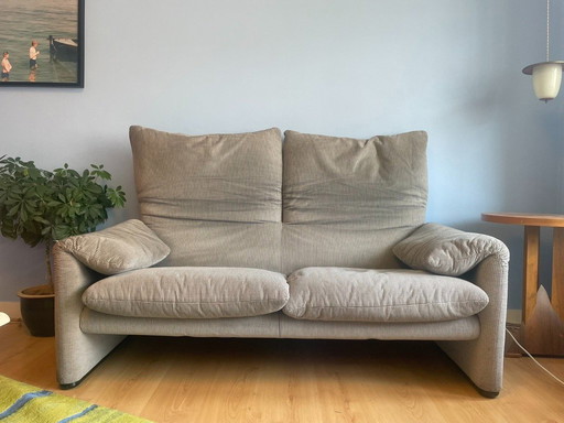 Cassina Maralunga tweezits bank – Vico Magistretti