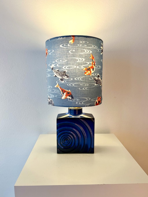 Cordless table lamp made from a vase by Cari Zalloni for Steuler - suitable for balcony or terrace