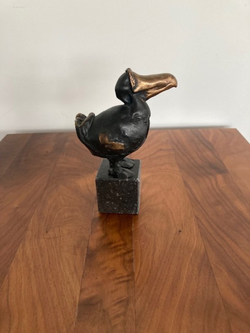 Dodo, brons van Josephine Wortelboer 