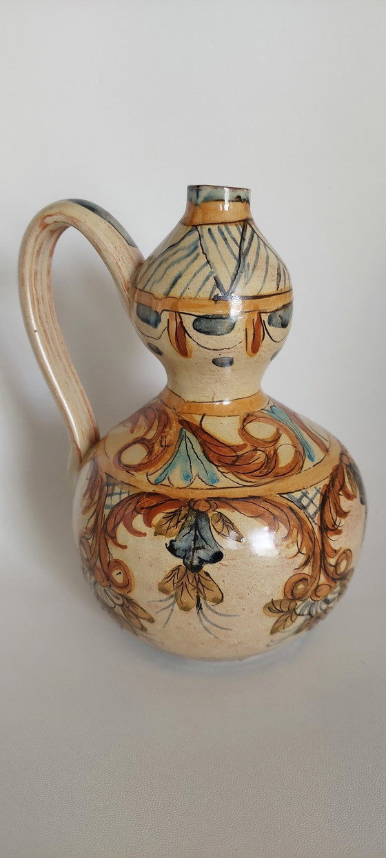 Image 1 of handbemalter Keramikkrug von Olaria d'Almancil