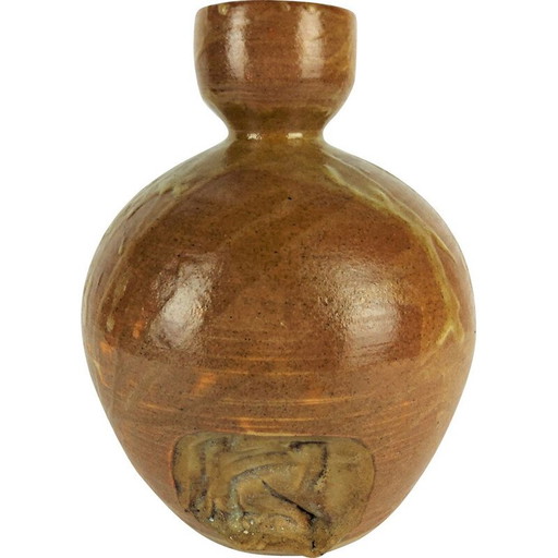 Vase vintage en céramique de Baumlin François, 1968
