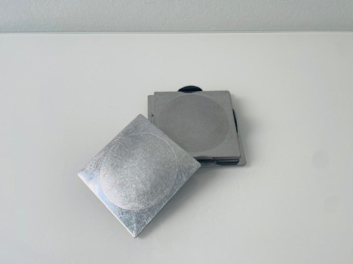 Ikea Groggy Untersetzer (5 Stück) im Halter