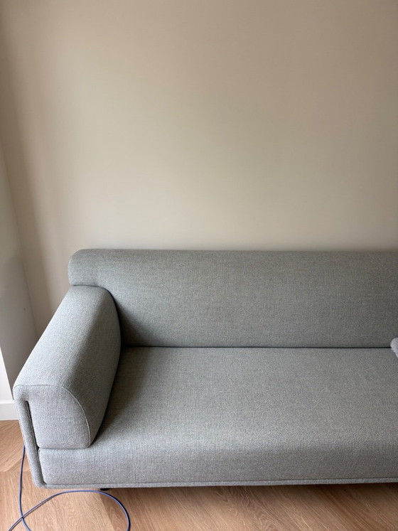 Divano e pouf EYYE, Sofà, Tessile, Metallo, Grigio, Modern (foto 2 di 7)