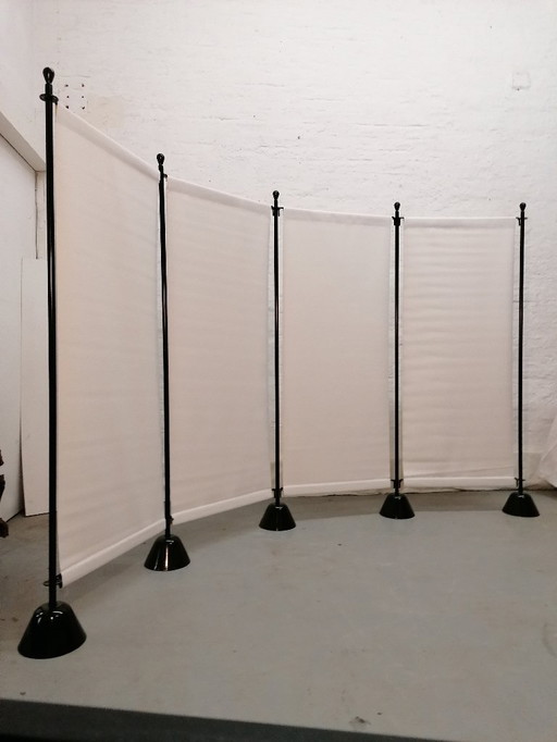 SERVENTO PARAVENT ° ACHIILLE CASTIGLIONI para ZANOTTA 1986 ° POSMODERNO