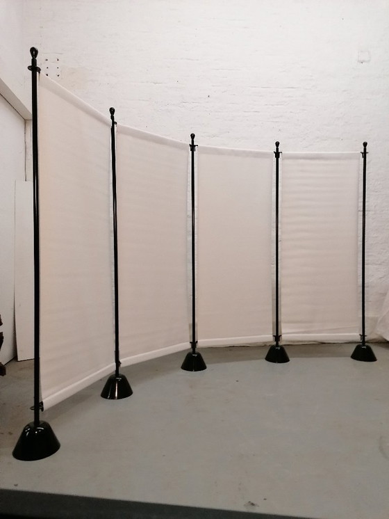 Image 1 of SERVENTO PARAVENT ° ACHIILLE CASTIGLIONI per ZANOTTA 1986 ° POSTMODERNO