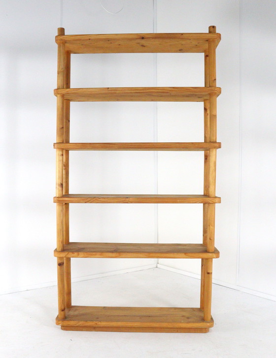 Image 1 of Pine Bookcase Vintage 'Mennersbach'