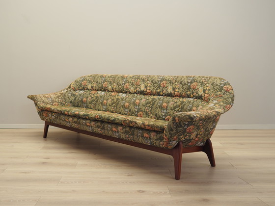 Image 1 of Canapé vert, Design norvégien, 1960S, Manufacture : Lk Hjelle, Designer : Karl Edvard Korseth