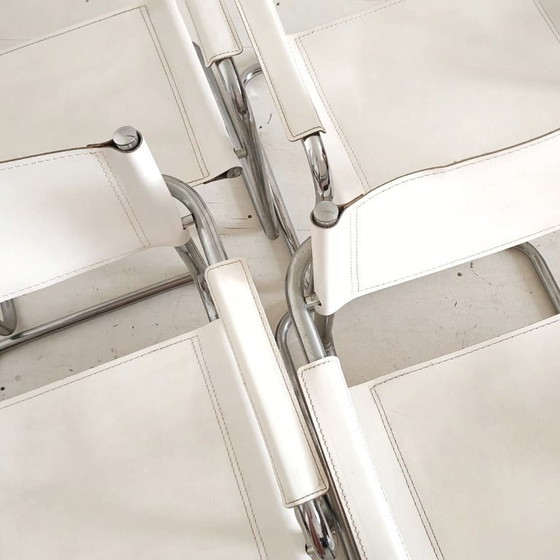 Image 1 of Breuer stoelen mart stam wit x4